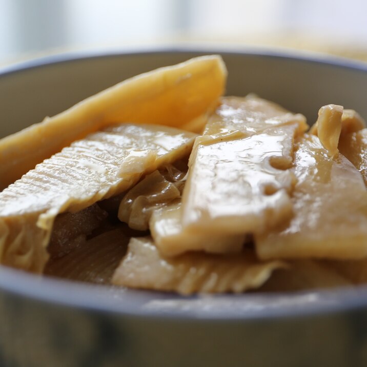 これは量産したい!タケノコでつくるメンマ!